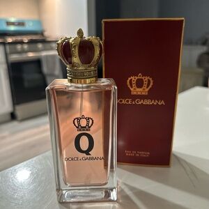Dolce & Gabbana Q Perfume with Red and Gold Crown